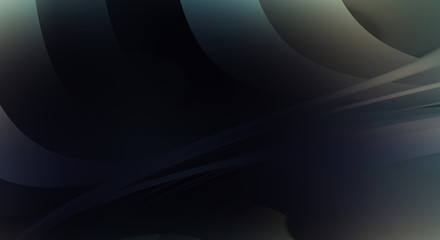 Fluid abstract background with colorful gradient. 2D illustration of modern movement.