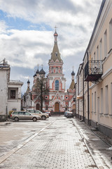 Fototapeta premium The city of Grodno. Holy Intercession Cathedral
