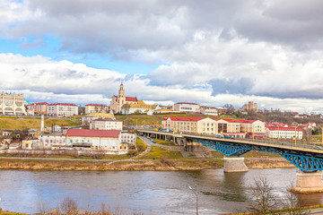 Panorama of the city of Grodno