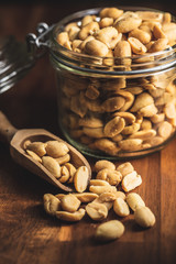 Roasted salted peanuts