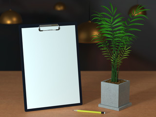 Clipboard_Table Palm