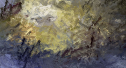 Brushed Painted Abstract Background. Brush stroked painting. Artistic vibrant and colorful wallpaper..