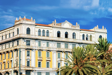 Cityscape in Cagliari