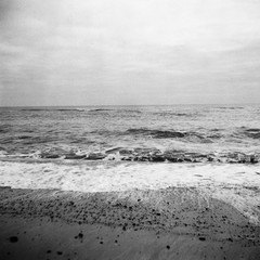 waves on beach