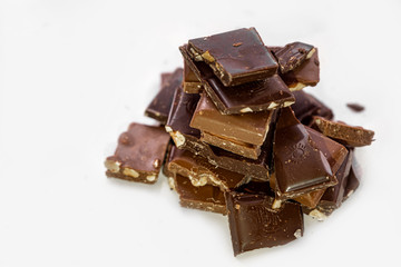 chocolate with nuts