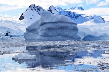 Iceberg Reflection , Cierva Cove , Antarctica 