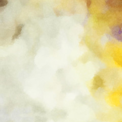 Watercolor painted background. Abstract Illustration wallpaper. Brush stroked painting. 2D Illustration.