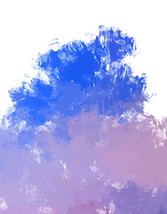 Brushed Painted Abstract Background. Brush stroked painting. Strokes of paint. 2D Illustration.