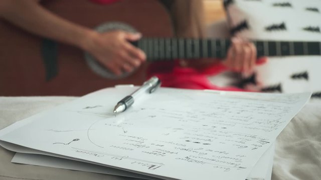 Create the new song at home
