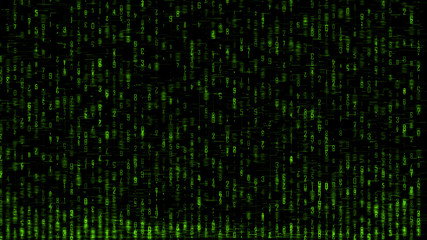 Abstract background, digital data matrix