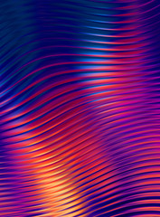 Abstract background. Colorful wavy design wallpaper. Graphic illustration.