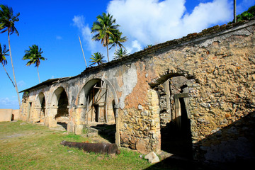 of the morro de sao paulo fortress