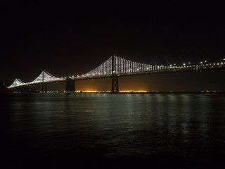 bridge at night