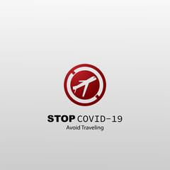 avoid traveling icon