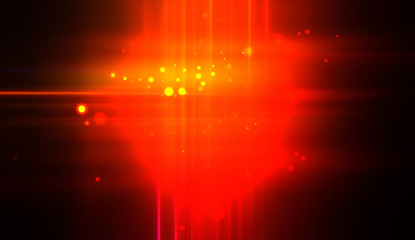 Cool background of vivid and vibrant light flares. Colorful glossy lights display with burst effect. Sparkling multicolored background.