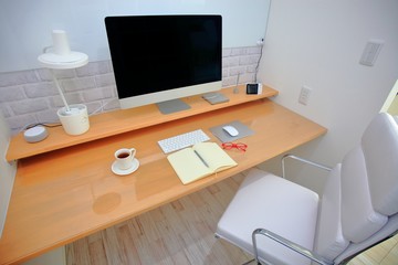 在宅勤務　キャリアウーマン