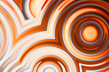 Abstract background with fluid colorful gradient. 2D illustration of modern urban graphic. Graffiti design inspired wallpaper.