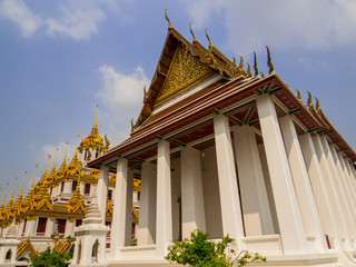 Naklejka premium Loha Prasat Temple, Bangkok, Thailand