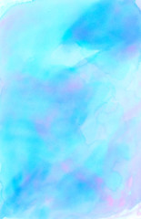 watercolor background with magenta and blue