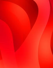 Abstract background with colorful gradient. Vibrant graphic wallpaper with stripes design. Fluid 2D illustration of modern movement.