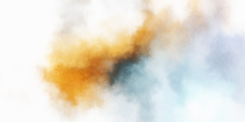 Watercolor painted background. Abstract Illustration wallpaper. Brush stroked painting. 2D Illustration.