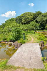 Tennoji Park - Keitaken Garden in Osaka, Japan
