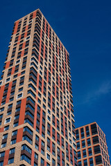 Obraz premium Buildings of a high-rise residential block