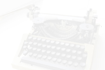 Abstract background, vintage typewriter, blur. Business or design concept, mock-up.