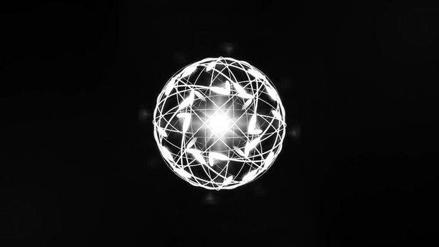 Abstract neon background. Shine ring. Halo around. Sparks particle. Space tunnel. LED color ellipse. Glint glitter. Shimmer loop motion. Empty hole. Glow portal. Pink ball. Diamond ring with diamonds.