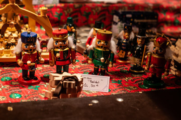 German nutcrackers toys in shop