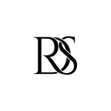 rds letter original monogram logo design