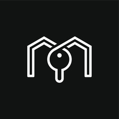 lock home logo inspiration, good for real estate and sequrity company