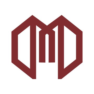 recommend clip art: M, MM, MN initials geometric line art logo and vector icon