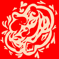 women dancing and blidding togheter  