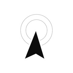 Fototapeta premium cursor logo