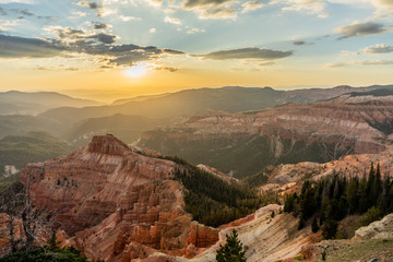 Sunset at Cedar Breaks National Monument