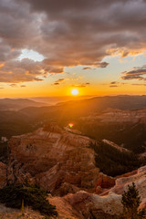 Sunset at Cedar Breaks National Monument