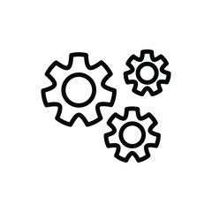 Gear icon template
