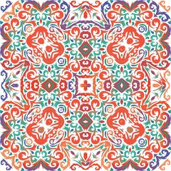 Traditional ornate mexican talavera.