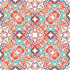 Fototapeta premium Traditional ornate mexican talavera.