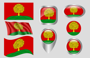 Flag of Lipetsk, Russia