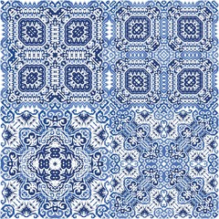 Ceramic tiles azulejo portugal.