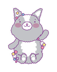 Cute cat cartoon vector design