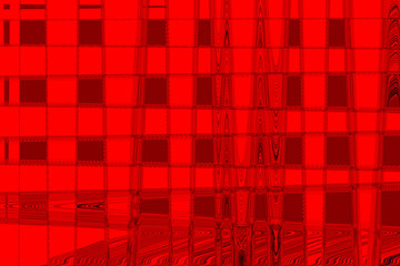 Figuras rojas brillantes