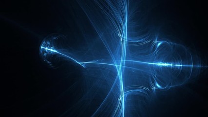 abstract blue background - Powered by Adobe