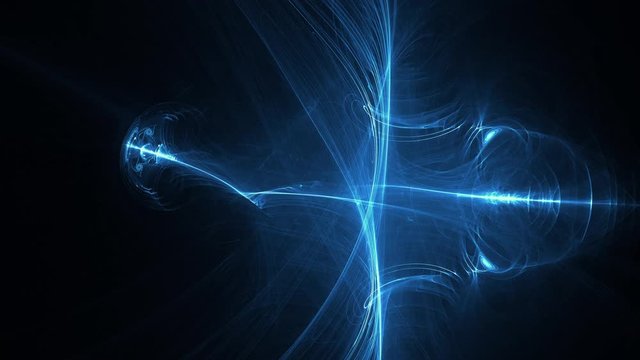 abstract blue background - Powered by Adobe