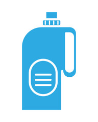 disinfectant plastic bottle product with drop line style