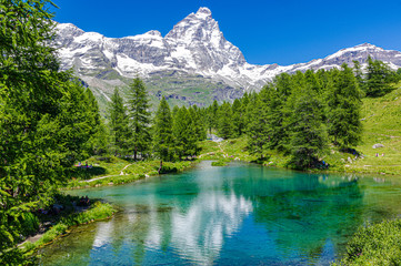 Matterhorn and Blue lake