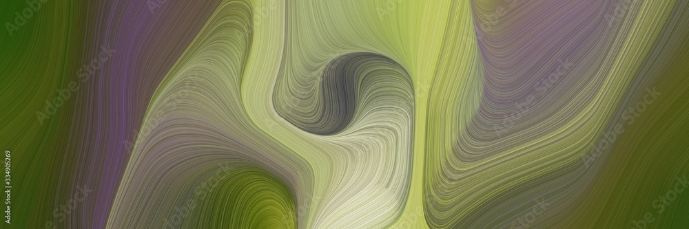 Poster abstract dynamic futuristic banner. modern waves background design with pastel brown, tan and dark k