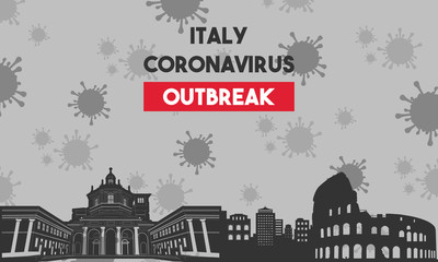 Pandemic coronavirus disease in the downtown. Physical distancing